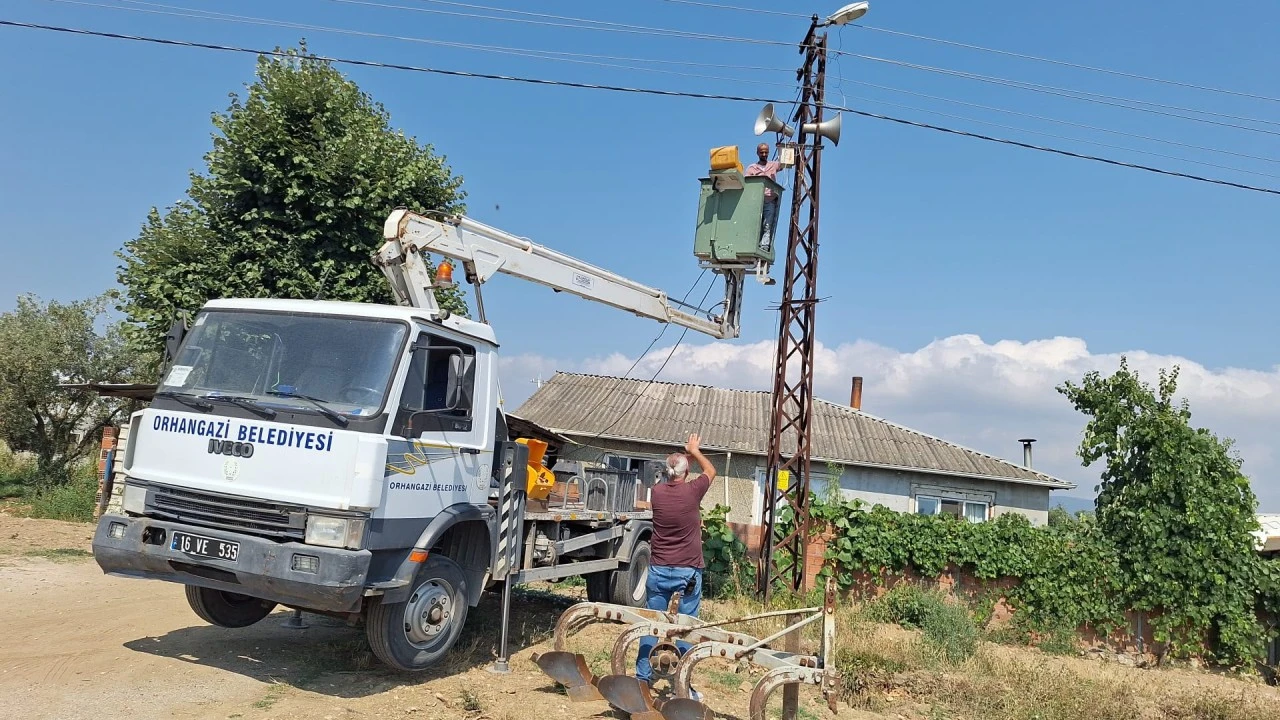 Orhangazi’nin dört bir yanında Fen İşleri mesaisi