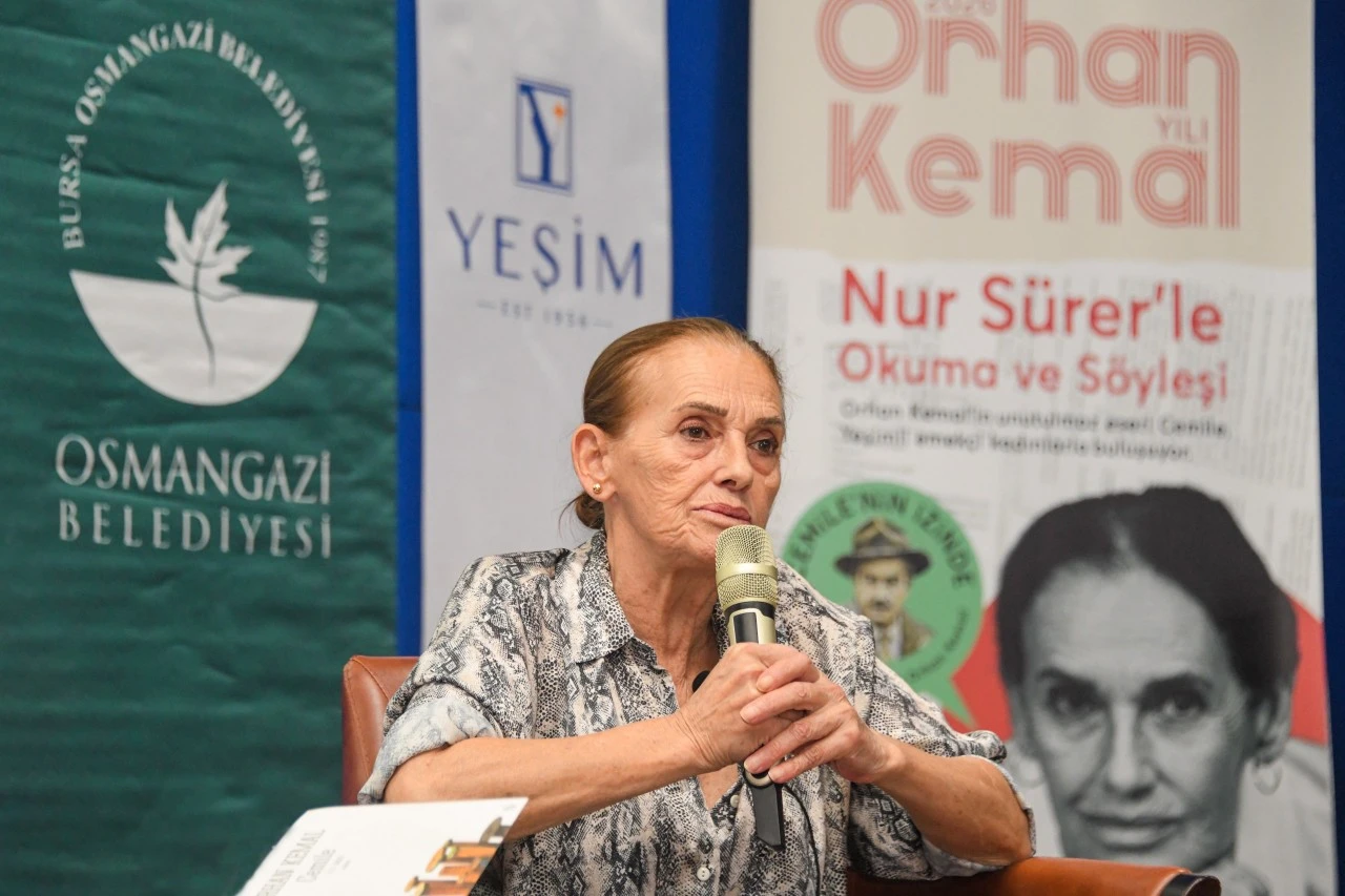 Osmangazi'de Nur Sürer’den edebiyat ve emek buluşması