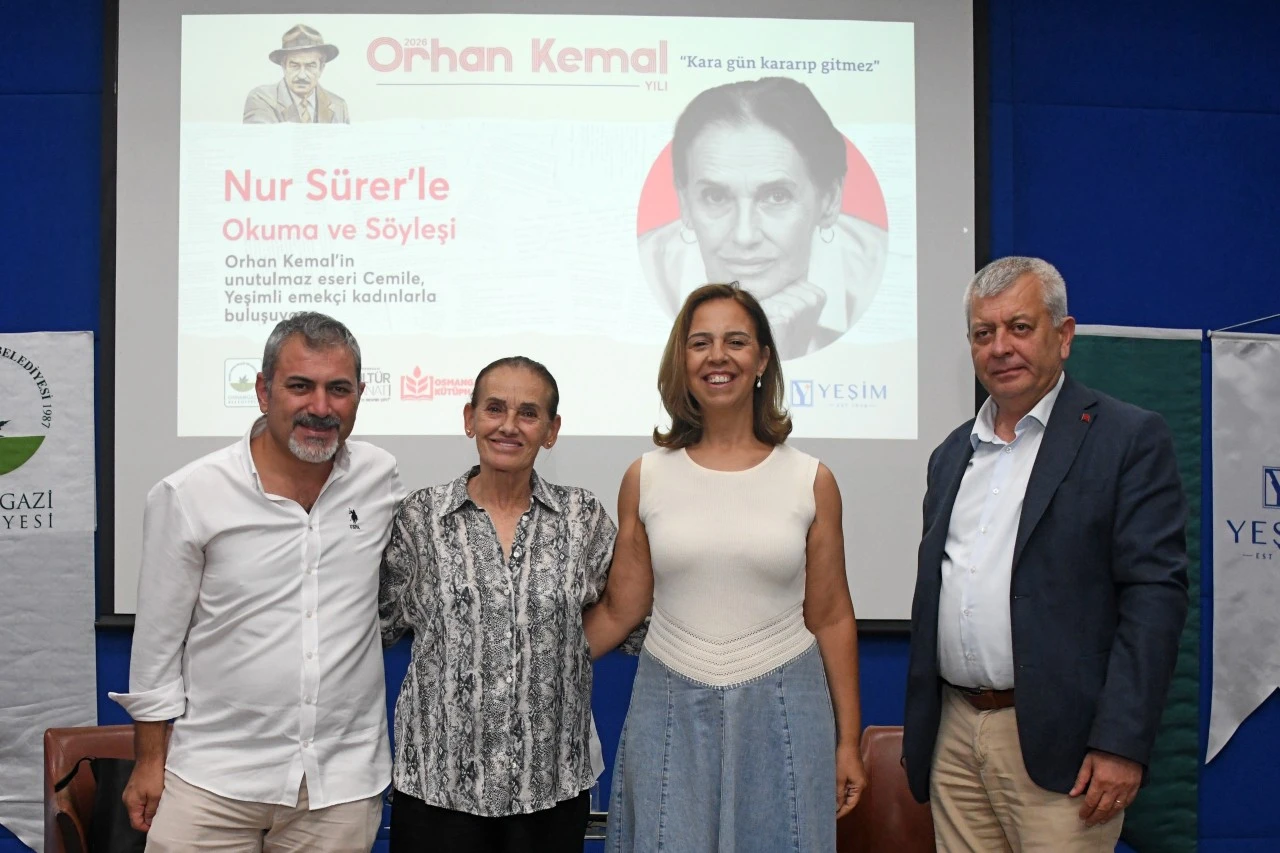 Osmangazi'de Nur Sürer’den edebiyat ve emek buluşması