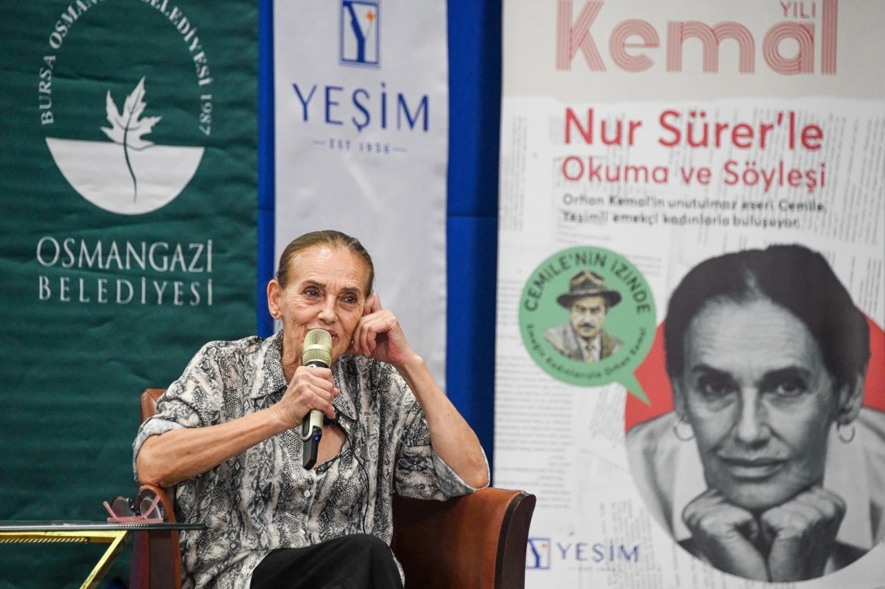 Osmangazi'de Nur Sürer’den edebiyat ve emek buluşması