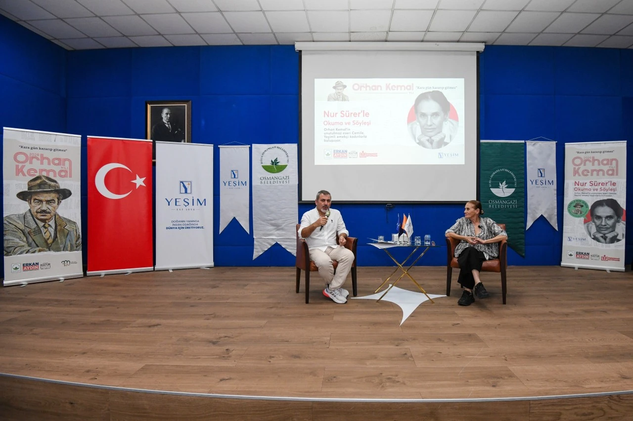 Osmangazi'de Nur Sürer’den edebiyat ve emek buluşması