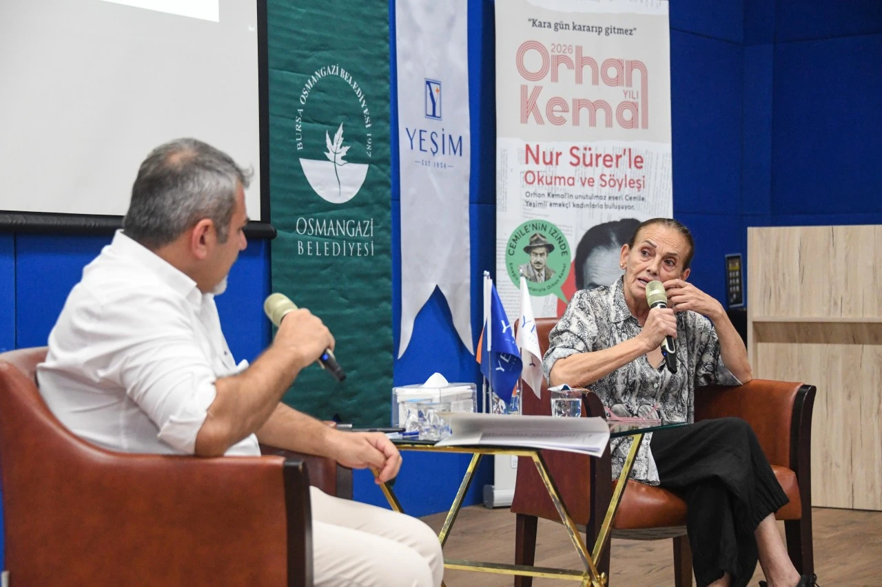 Osmangazi'de Nur Sürer’den edebiyat ve emek buluşması