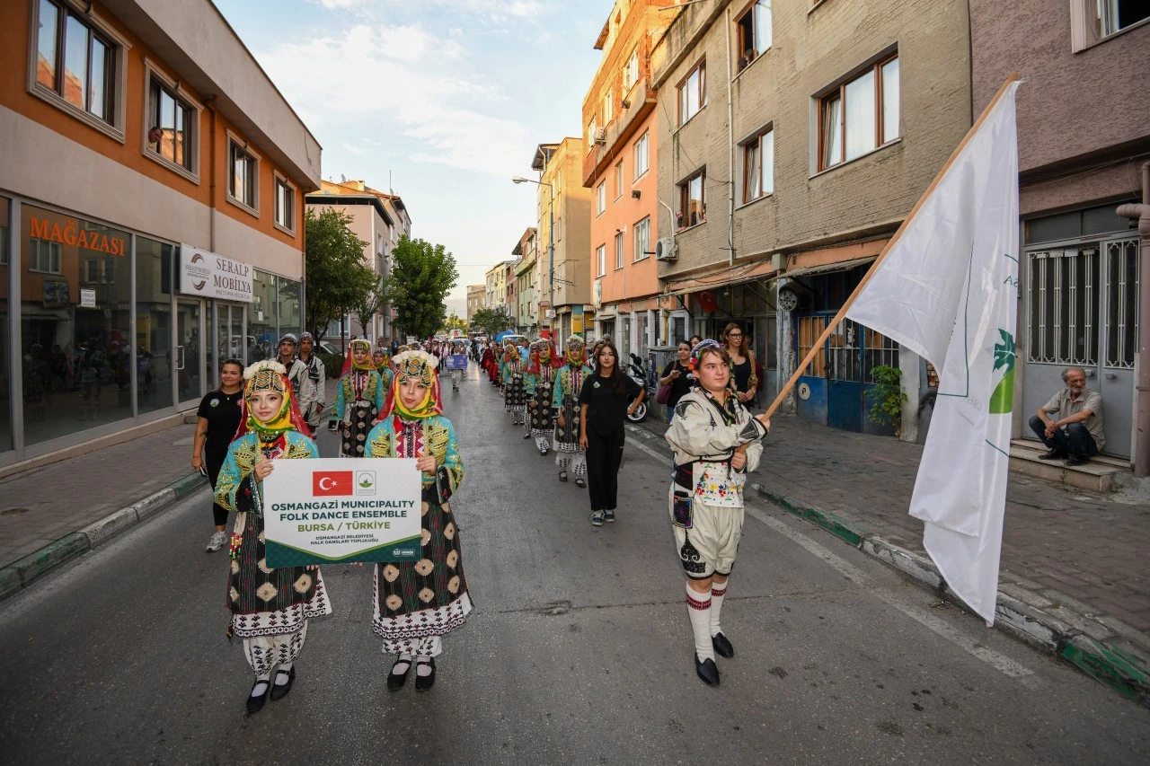 Bursa,  20. Osmangazi Belediyesi Uluslararası NAKEM Balkan Festivali başladı