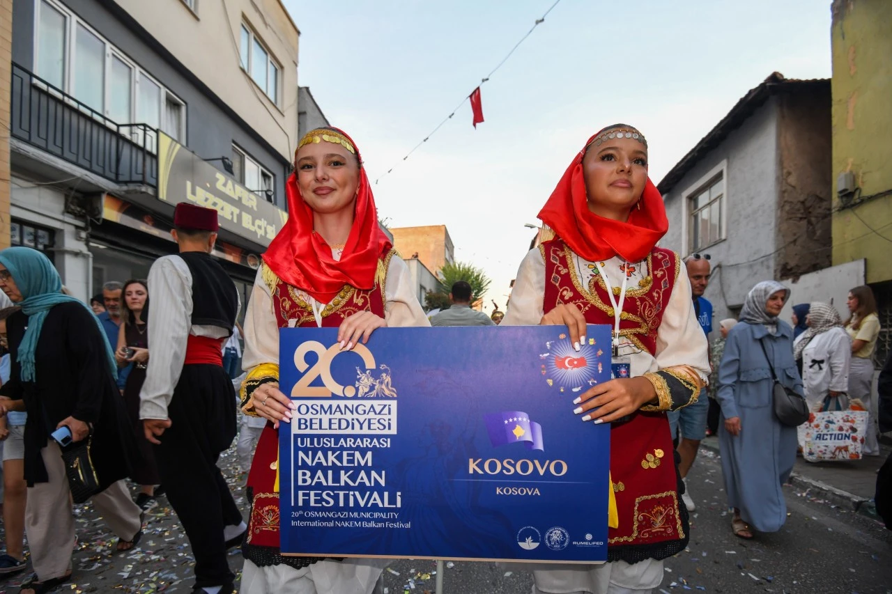 Bursa,  20. Osmangazi Belediyesi Uluslararası NAKEM Balkan Festivali başladı