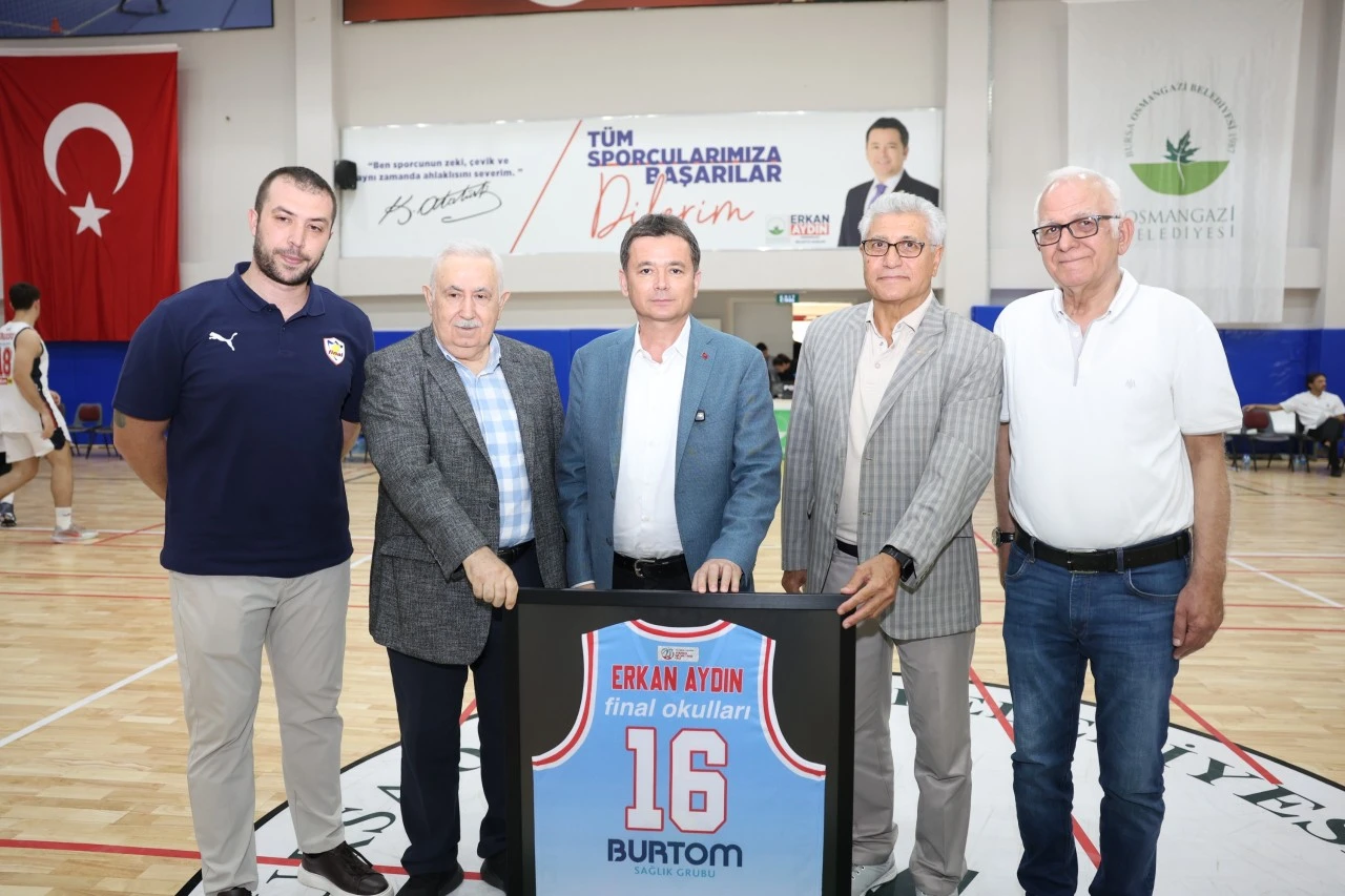 Başkan Erkan Aydın'dan basketbola tam  destek