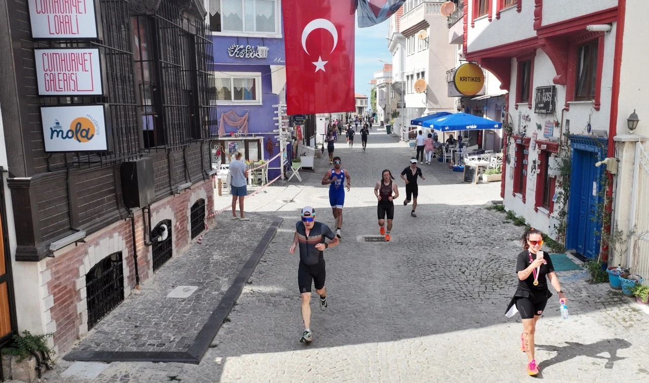 Mudanya, Triatlon Türkiye Finalleri'ne ev sahipliği yaptı