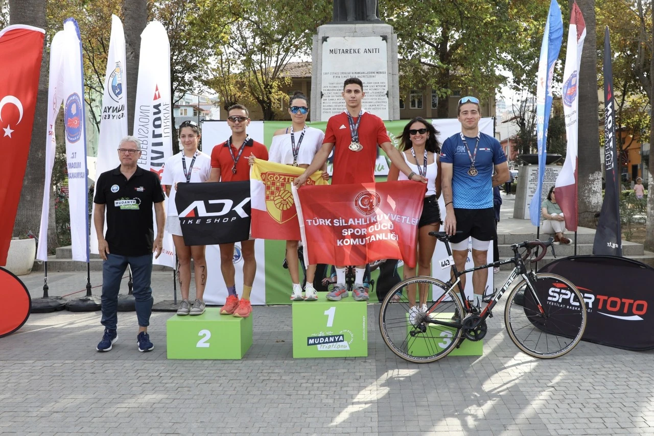 Mudanya, Triatlon Türkiye Finalleri'ne ev sahipliği yaptı