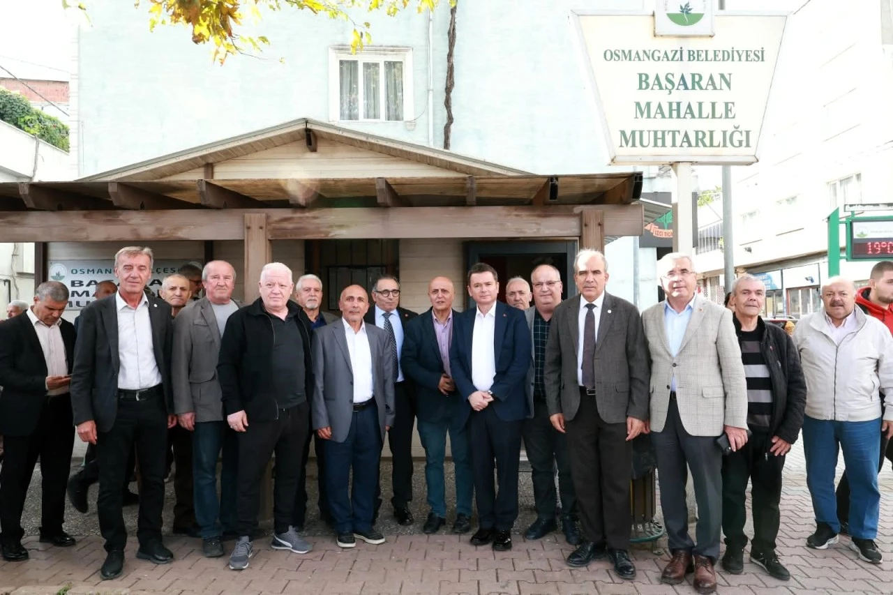 Başkan Erkan Aydın halkla iç içe olmaya devam ediyor