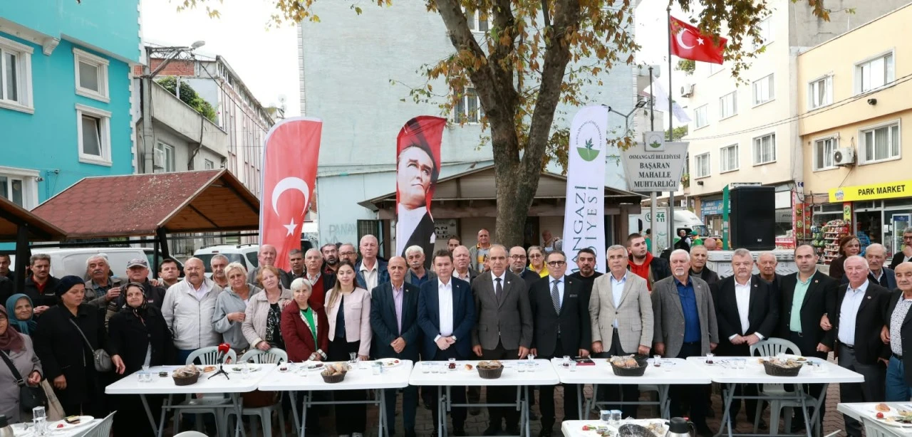 Başkan Erkan Aydın halkla iç içe olmaya devam ediyor