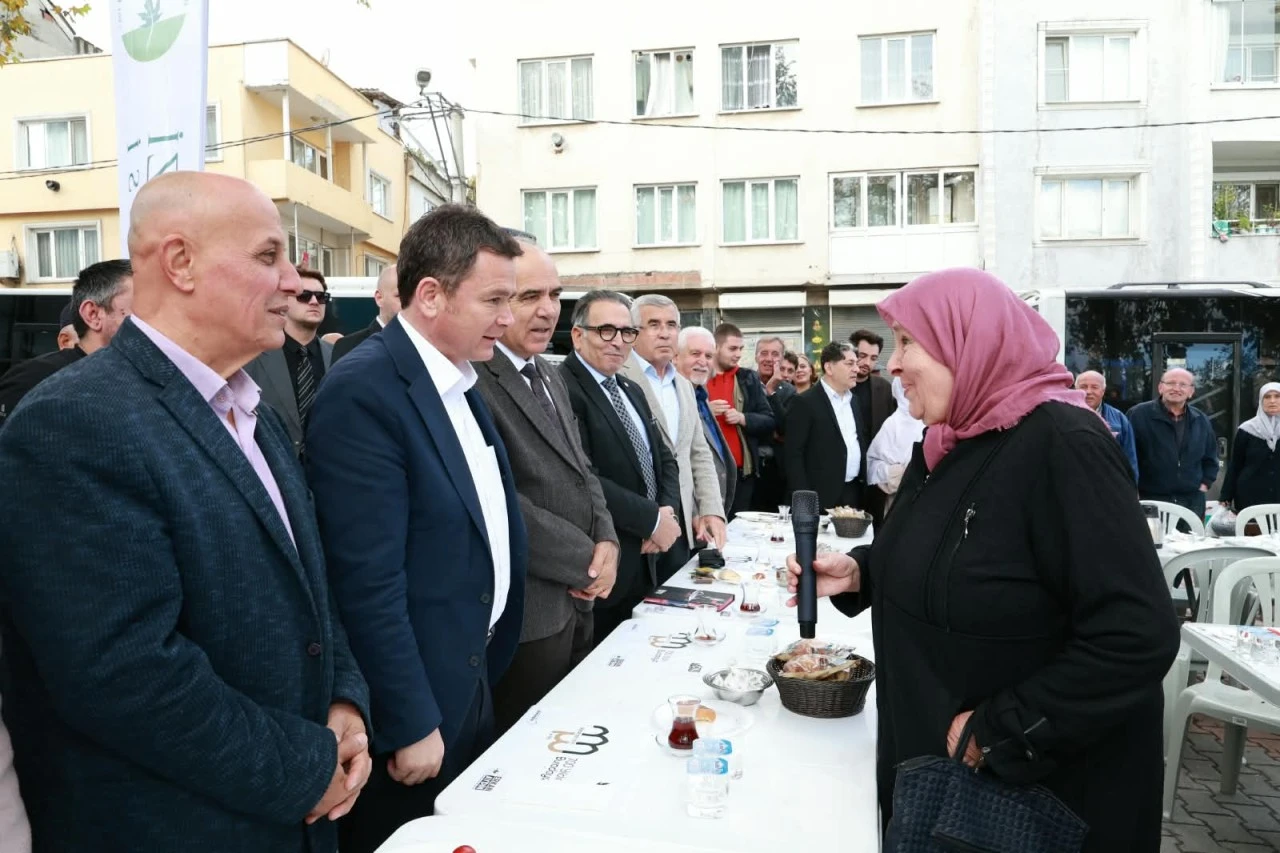 Başkan Erkan Aydın halkla iç içe olmaya devam ediyor