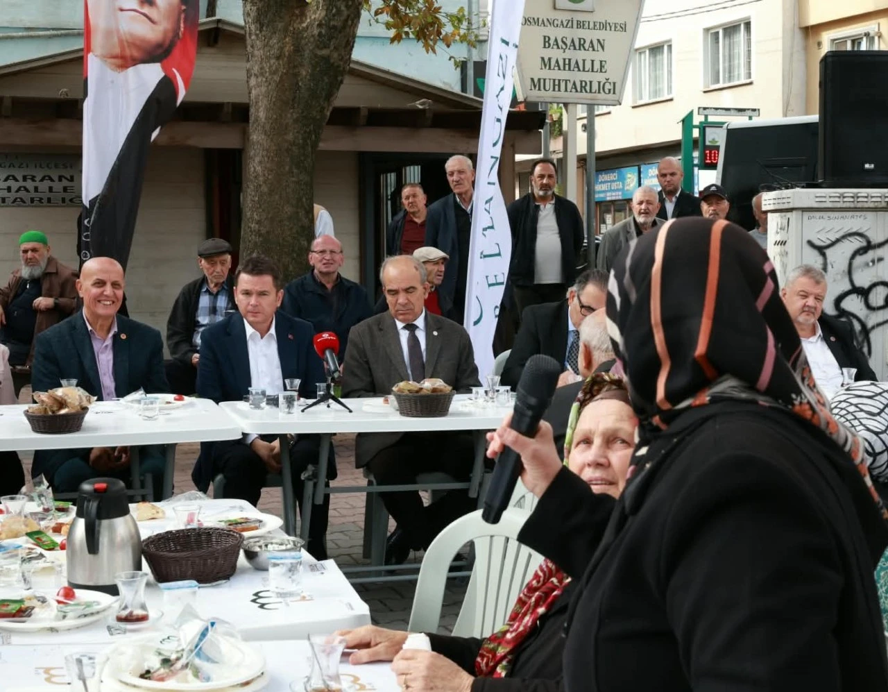 Başkan Erkan Aydın halkla iç içe olmaya devam ediyor