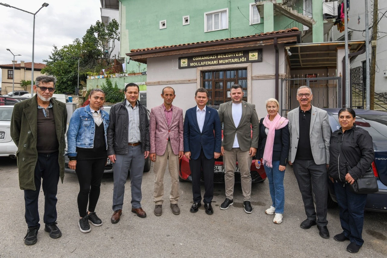Başkan Erkan Aydın mahallelerin nabzını tutuyor