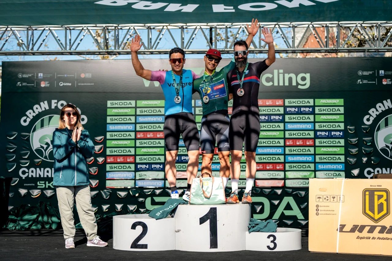 ŠKODA Çanakkale Gran Fondo'da şampiyonlar belli oldu