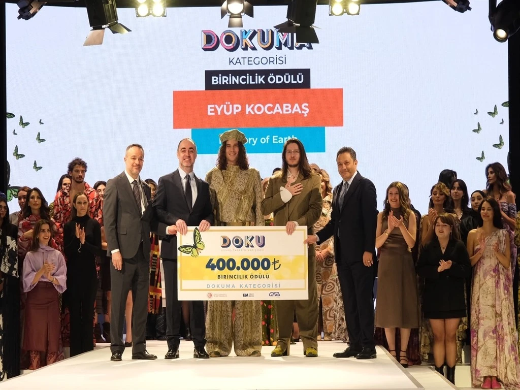 6'ncı Doku Kumaş Tasarım Yarışması'nda ödüller sahiplerini buldu