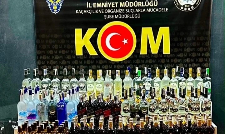 Bursa&rsquo;da 297 şişe sahte alkoll&uuml; i&ccedil;ki ele ge&ccedil;irildi; 1 g&ouml;zaltı