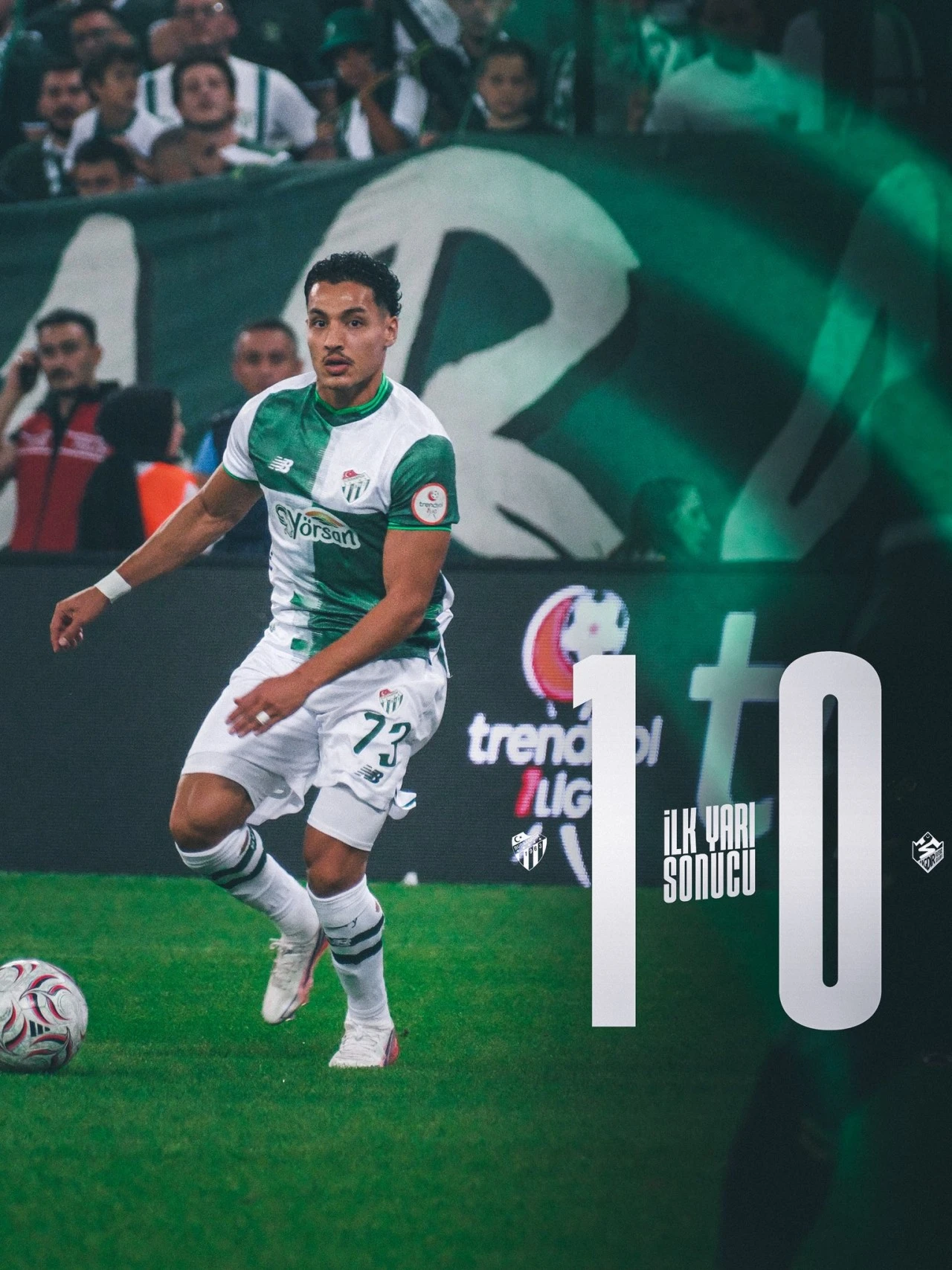 Bursaspor 2'de 2 yaptı ! 