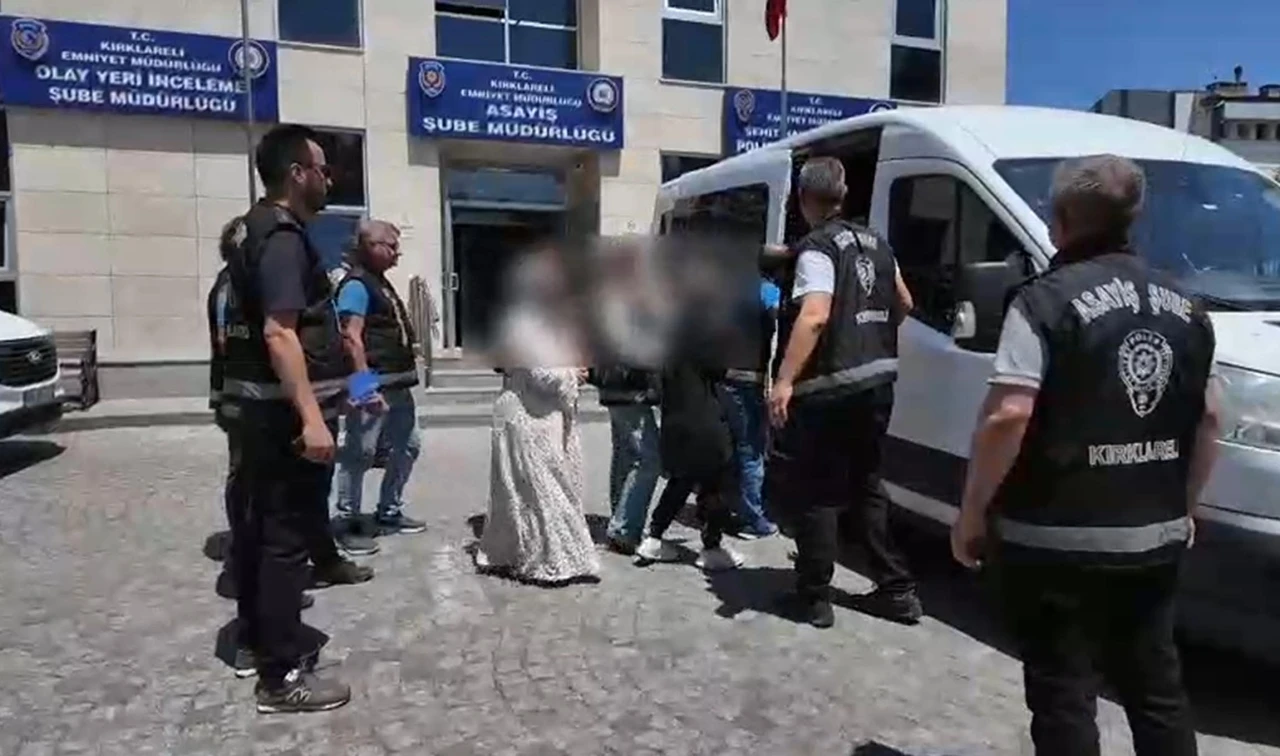 Kırklareli merkezli  'change ara&ccedil;' operasyonunda 5 tutuklama