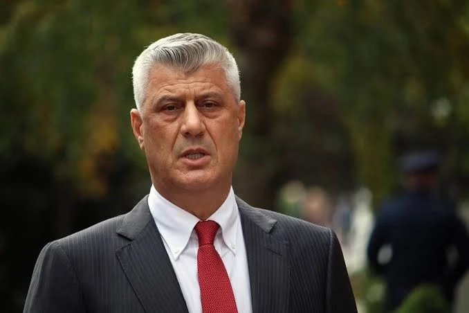 Kosova&rsquo;nın eski Cumhurbaşkanı Haşim Tha&ccedil;i'ye savaş su&ccedil;larından hapis cezası