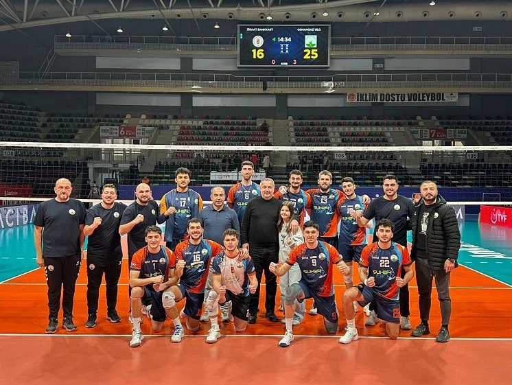 Osmangazi Belediyespor ikinci yarıya galibiyetle başladı