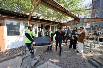 Bursa'da 1050 Konutlar&rsquo;daki yeşil alan işgalden kurtarıldı