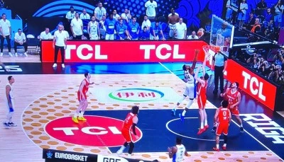 12 DEV ADAM FİNALDE:  T&Uuml;RKİYE: 94 -  YUNANİSTAN: 68