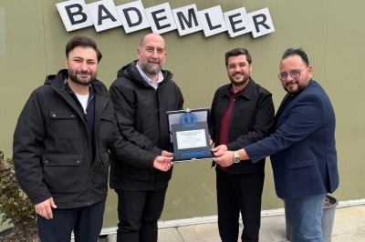 120 Yıllık Alman Markasından Badem Pınarı&rsquo;na Plaket