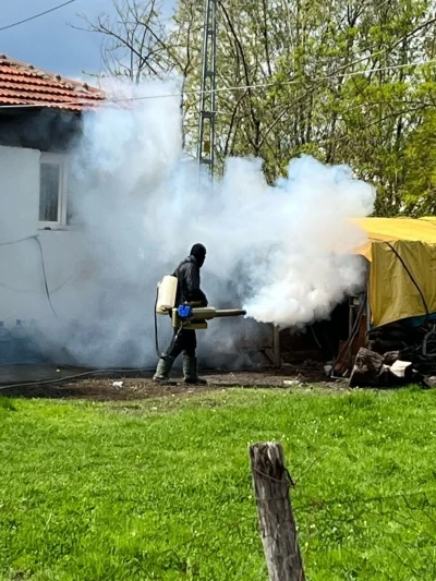 144 mahallede 31 bin hane ila&ccedil;landı
