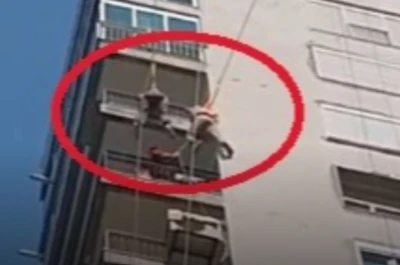 15 katlı binada can pazarı