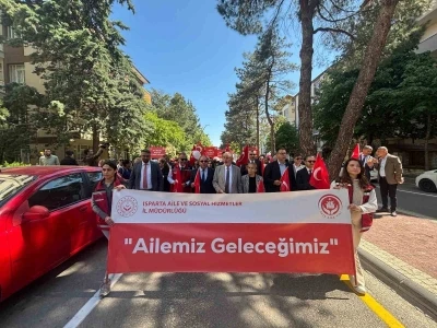 15 Mayıs Uluslararası Aile G&uuml;n&uuml;&rsquo;nde farkındalık y&uuml;r&uuml;y&uuml;ş&uuml; ger&ccedil;ekleştirildi
