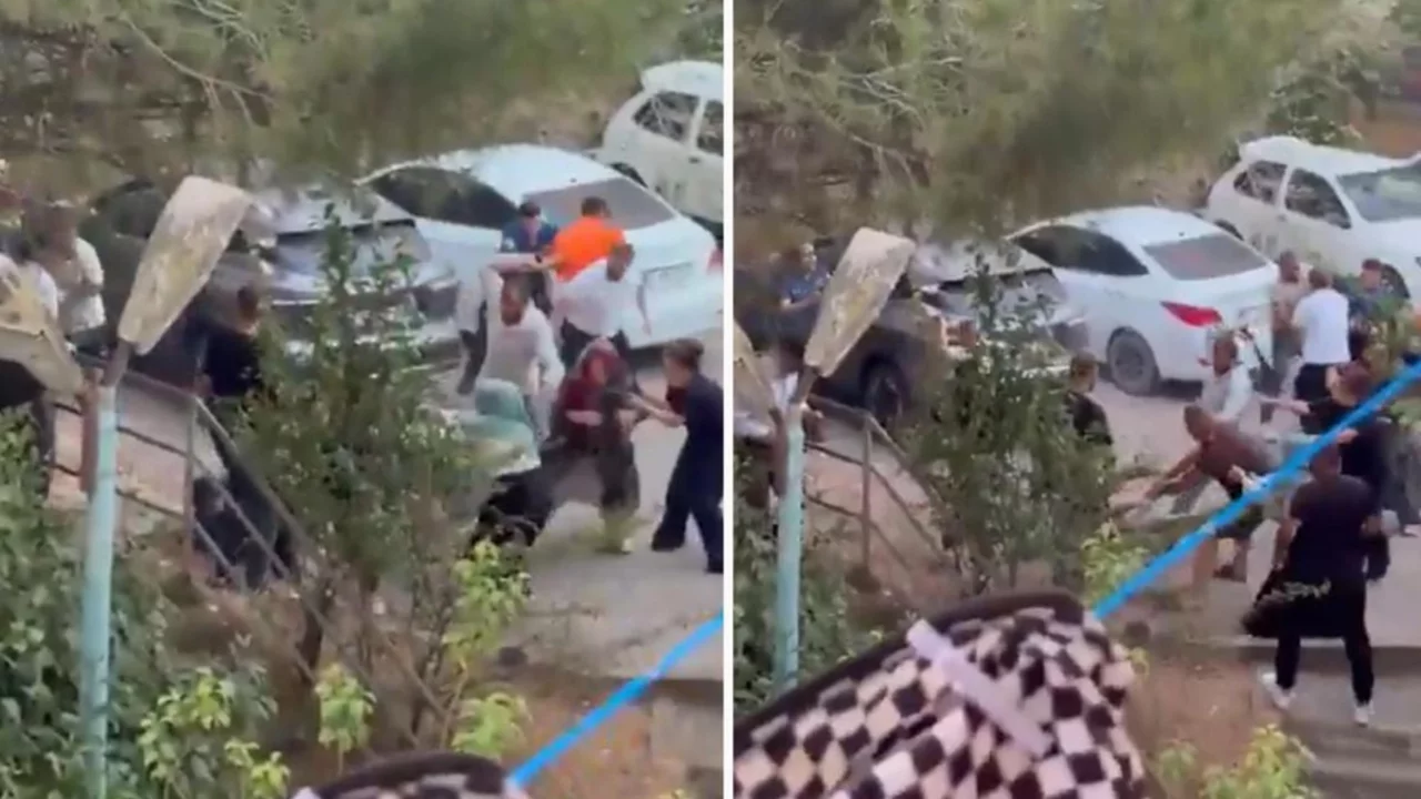 K&ouml;pek gezdiren kız &ccedil;ocuğuna ve ailesine sokakta saldırı