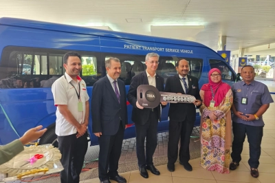 155 Yıllık Kuala Lumpur Hastanesine Yeni Hasta Servis Aracı Desteği