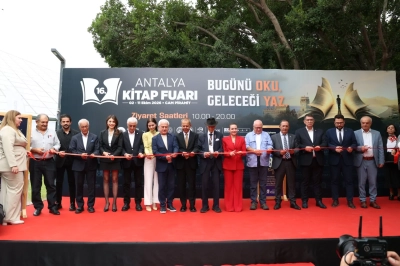 16. Antalya Kitap Fuarı Kapılarını A&ccedil;tı