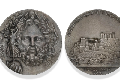 1896 Atina Olimpiyatları&rsquo;ndan Tarihi Madalya Rekor Fiyata Satıldı