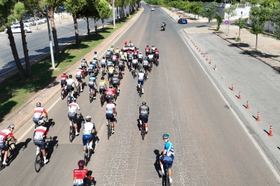 2. Uluslararası Kahramanmaraş Bisiklet Yarışmasında B&uuml;y&uuml;k Heyecan