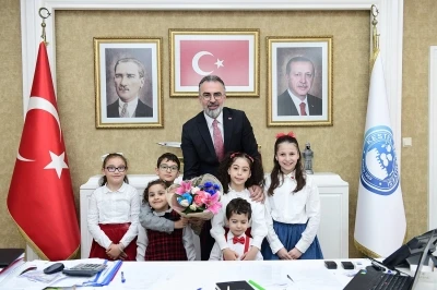 23 Nisan coşkusu Kestel&rsquo;de birlik ve beraberlik i&ccedil;erisinde kutlandı