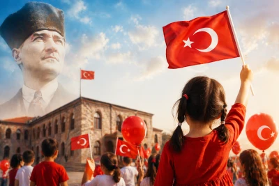 23 Nisan... Neşe doluyor insan...