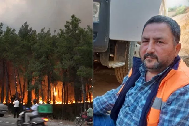 3 g&uuml;nd&uuml;r alevlerle m&uuml;cadele eden ilimizden acı haber!