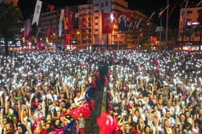 30 Ağustos Zafer Bayramı Denizli&rsquo;de coşkuyla kutlandı