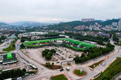 674 bin yolcu, 3 milyon 300 bin ziyaret&ccedil;i