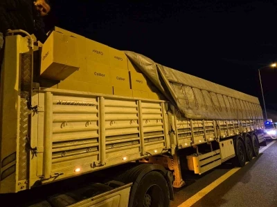 9 milyon 800 bin adet m&uuml;kerrer bandroll&uuml; makaron ele ge&ccedil;irildi