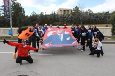 90. B&uuml;y&uuml;k Atat&uuml;rk Koşusu ger&ccedil;ekleştirildi