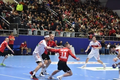 A Milli Erkek Hentbol Takımı, Bulgaristan&rsquo;ı 38-29 mağlup etti