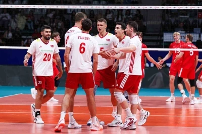A Milli Erkek Voleybol Takımı, hazırlık ma&ccedil;ında Danimarka&rsquo;yı mağlup etti