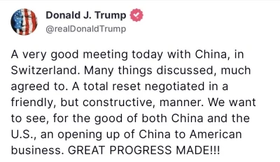 ABD Başkanı Trump &Ccedil;in ile yapılan ticaret m&uuml;zakerelerini değerlendirdi: "Pek &ccedil;ok konuda anlaşmaya varıldı"
