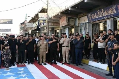 ABD bayrağını &ccedil;iğneyen subaylara disiplin cezası