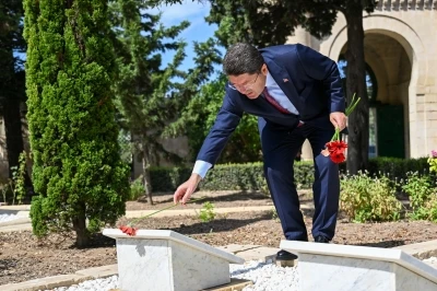 Adalet Bakanı Tun&ccedil;, Malta T&uuml;rk Şehitliği'ni ziyaret etti