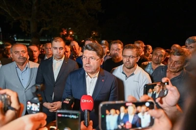 Adalet Bakanı Tun&ccedil;: "26 Haziran-26 Temmuz tarihleri arasında &ccedil;ıkan orman yangınlarıyla ilgili 17 kişi tutuklu bulunmaktadır"