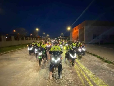 Afyonkarahisar&rsquo;da motosiklet s&uuml;r&uuml;c&uuml;lerine g&uuml;venli s&uuml;r&uuml;ş eğitimi verildi
