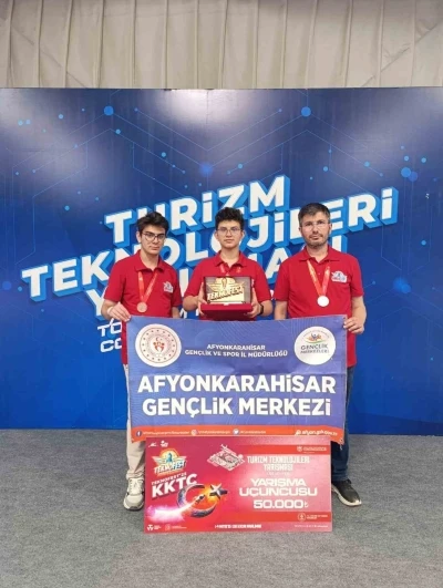Afyonkarahisarlı Gen&ccedil;ler TEKNOFEST KKTC 2025&rsquo;te T&uuml;rkiye &uuml;&ccedil;&uuml;nc&uuml;s&uuml; oldu
