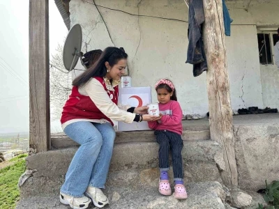 Ağrı&rsquo;da Kızılay&rsquo;ın yardım eli her eve ulaştı
